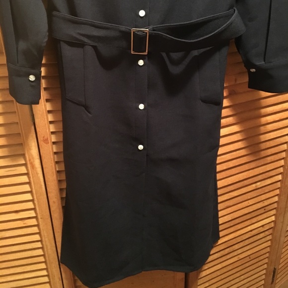 Classy Navy Blue Dress - Picture 5 of 8